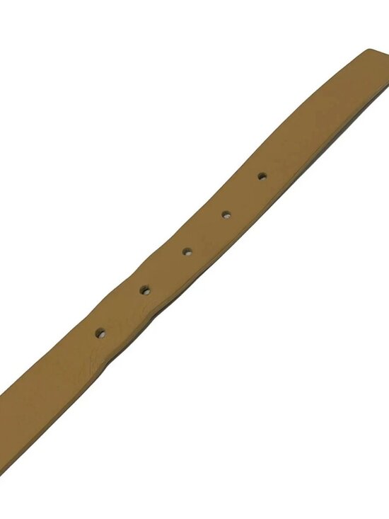 BOTTEGA VENETA Beige Gold Leather Hardware Belt
